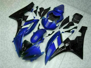 Cheapest 2006-2007 Blue Black Yamaha YZF R6 Motorcycle Fairing Kit UK