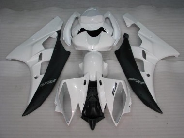 Cheapest 2006-2007 White Black Yamaha YZF R6 Motorcycle Bodywork UK