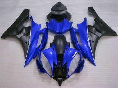 Cheapest 2006-2007 Blue Black Yamaha YZF R6 Motor Fairings UK