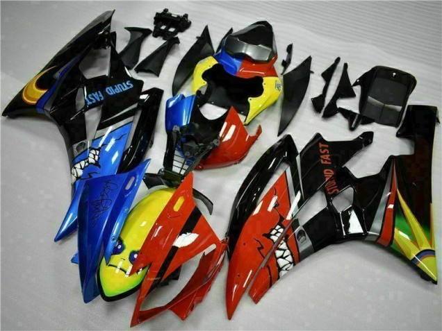 Cheapest 2006-2007 Yellow Blue Red Yamaha YZF R6 Motorcycle Fairings Kit UK