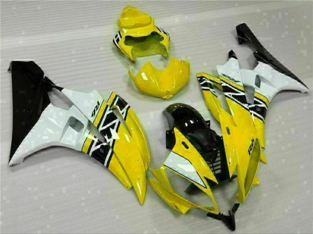 Cheapest 2006-2007 Yellow White Black Yamaha YZF R6 Motorcylce Fairings UK Cheapest 2006-2007 Yellow White Black Yamaha YZF R6 Motorcylce Fairings UK