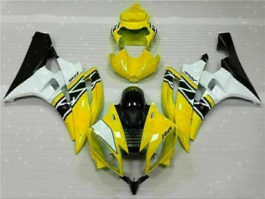 Cheapest 2006-2007 Yellow White Black Yamaha YZF R6 Motorcylce Fairings UK