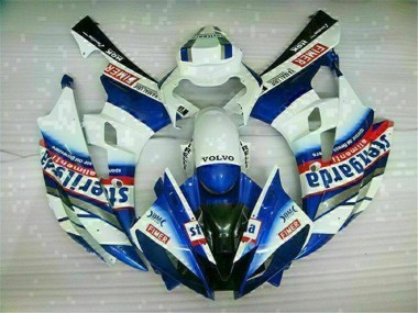 Cheapest 2006-2007 White Blue Yamaha YZF R6 Motorbike Fairing UK