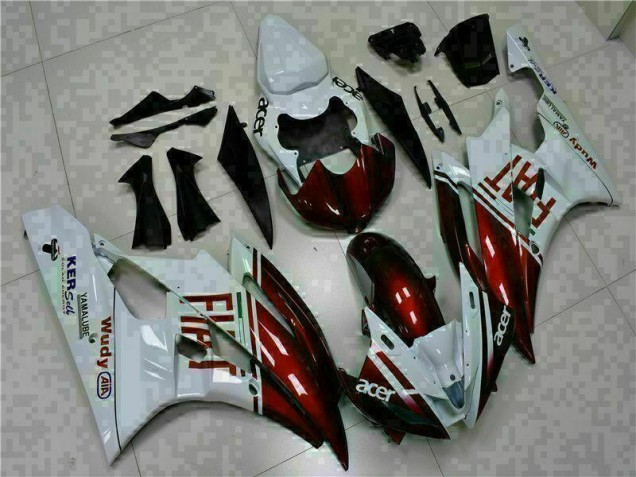 Cheapest 2006-2007 Brown White Yamaha YZF R6 Motorcycle Fairing Kit UK Cheapest 2006-2007 Brown White Yamaha YZF R6 Motorcycle Fairing Kit UK