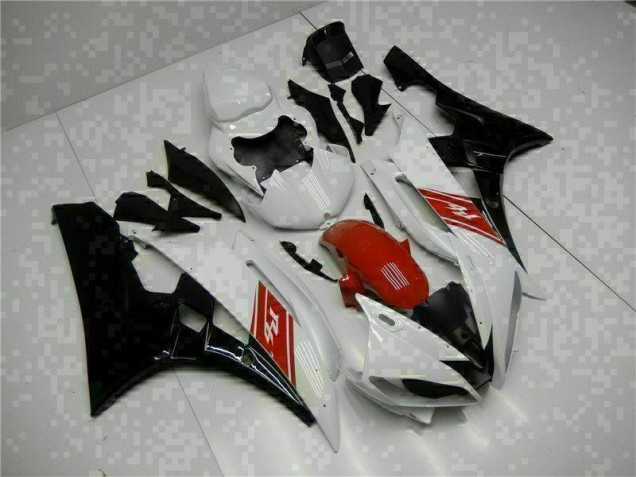 Cheapest 2006-2007 White Black Yamaha YZF R6 Motorbike Fairing UK Cheapest 2006-2007 White Black Yamaha YZF R6 Motorbike Fairing UK