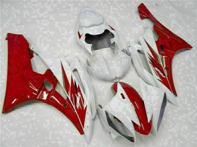 Cheapest 2006-2007 Red White Yamaha YZF R6 Motorcycle Bodywork UK Cheapest 2006-2007 Red White Yamaha YZF R6 Motorcycle Bodywork UK