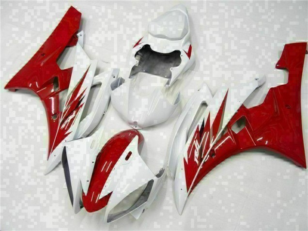 Cheapest 2006-2007 Red White Yamaha YZF R6 Motorcycle Bodywork UK Cheapest 2006-2007 Red White Yamaha YZF R6 Motorcycle Bodywork UK