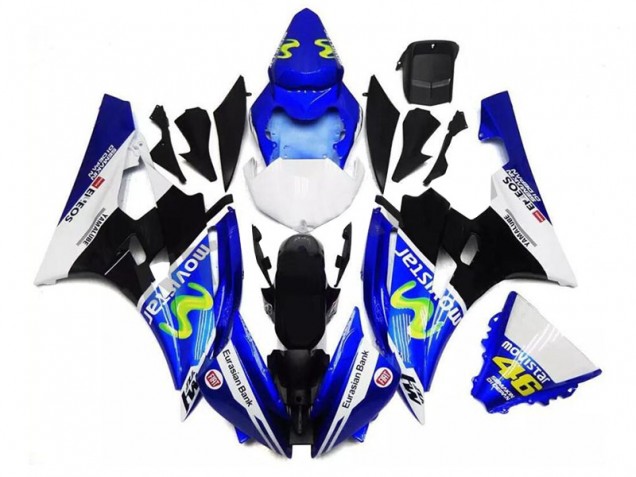 Cheapest 2006-2007 Blue Black White Yamaha YZF R6 Motor Fairings UK Cheapest 2006-2007 Blue Black White Yamaha YZF R6 Motor Fairings UK
