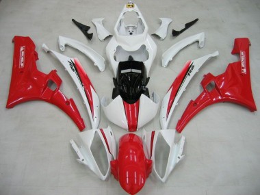 Cheapest 2006-2007 White Red Michelin Yamaha YZF R6 Motorcylce Fairings UK