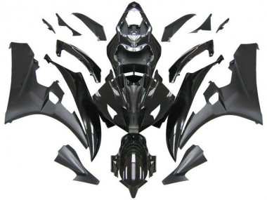 Cheapest 2006-2007 Contrast Black Yamaha YZF R6 Bike Fairings UK