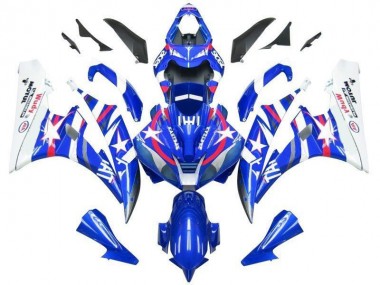Cheapest 2006-2007 Blue Star Fiat Yamaha YZF R6 Replacement Motorcycle Fairings UK