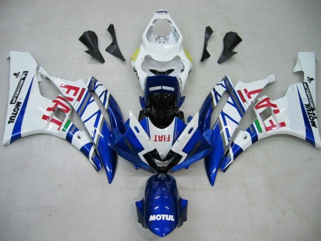 Cheapest 2006-2007 Blue White Motul Red Fiat Yamaha YZF R6 Motorcycle Fairings Kits UK Cheapest 2006-2007 Blue White Motul Red Fiat Yamaha YZF R6 Motorcycle Fairings Kits UK