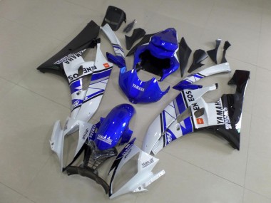 Cheapest 2006-2007 Blue Blue White ENEOS Yamaha YZF R6 Motorbike Fairing UK