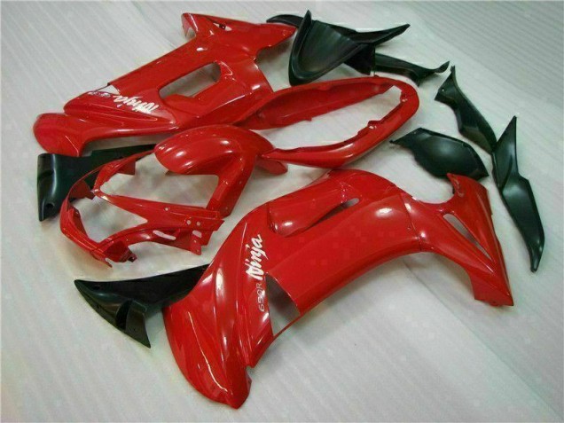 Cheapest 2006-2008 Glossy Red Kawasaki EX650 Motorbike Fairing UK