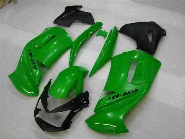 Cheapest 2006-2008 Green Kawasaki EX650 Motorcycle Fairing Kit UK