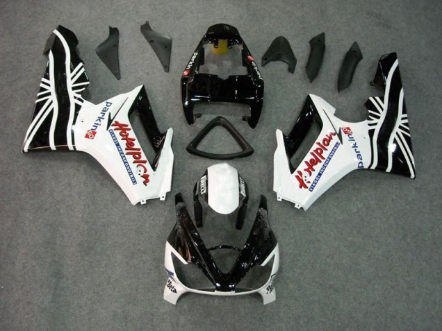 Cheapest 2006-2008 Black White Triumph Daytona 675 Triple Bike Fairings UK Cheapest 2006-2008 Black White Triumph Daytona 675 Triple Bike Fairings UK