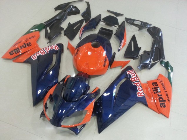 Cheapest 2006-2011 Orange and Dark Blue Aprilia RS125 Bike Fairing UK