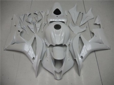 Cheapest 2007-2008 Pearl White Honda CBR600RR Motorbike Fairing UK