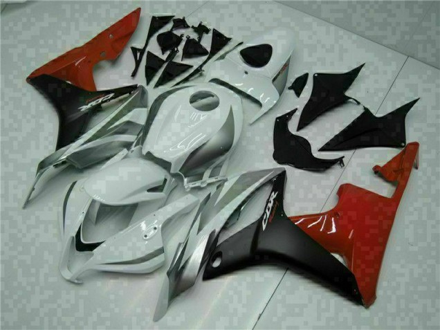 Cheapest 2007-2008 White Black Red Honda CBR600RR Bike Fairings UK Cheapest 2007-2008 White Black Red Honda CBR600RR Bike Fairings UK
