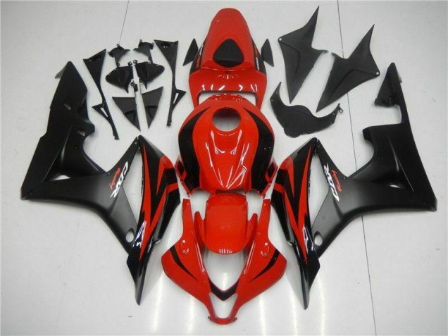 Cheapest 2007-2008 Black Red Honda CBR600RR Motor Bike Fairings UK Cheapest 2007-2008 Black Red Honda CBR600RR Motor Bike Fairings UK