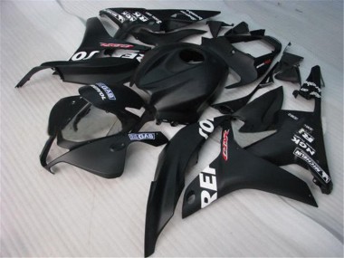 Cheapest 2007-2008 Black Repsol Honda CBR600RR Motorbike Fairing UK