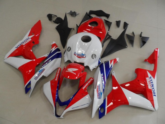 Cheapest 2007-2008 Red White Honda CBR600RR Motorcycle Fairing UK