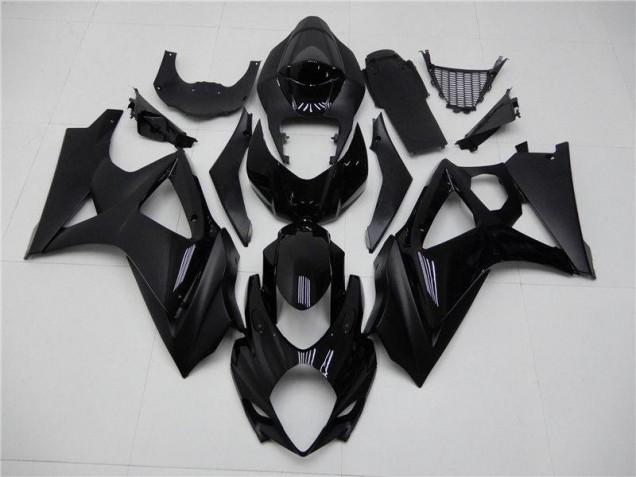 Cheapest 2007-2008 Glossy Matte Black Suzuki GSXR 1000 K7 Replacement Fairings UK Cheapest 2007-2008 Glossy Matte Black Suzuki GSXR 1000 K7 Replacement Fairings UK