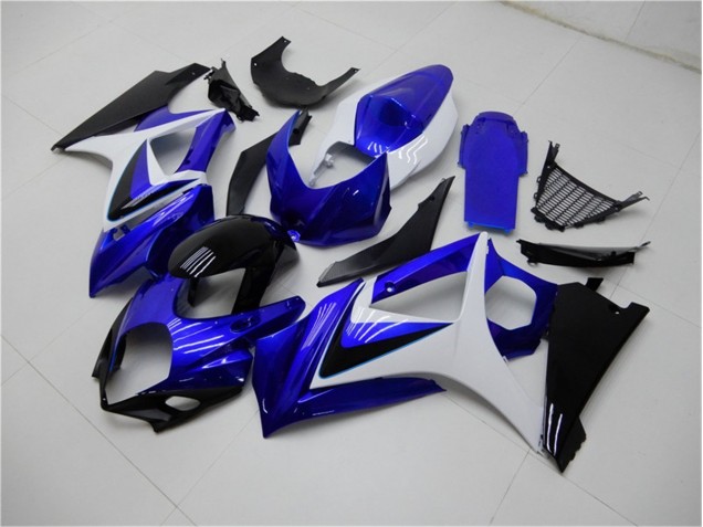 Cheapest 2007-2008 Blue White Black Suzuki GSXR 1000 K7 Motorcylce Fairings UK Cheapest 2007-2008 Blue White Black Suzuki GSXR 1000 K7 Motorcylce Fairings UK