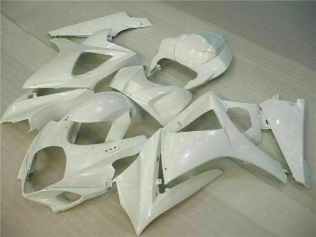 Cheapest 2007-2008 White Suzuki GSXR 1000 K7 Motorcycle Fairing UK Cheapest 2007-2008 White Suzuki GSXR 1000 K7 Motorcycle Fairing UK