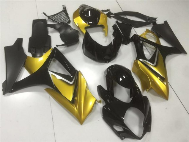 Cheapest 2007-2008 Gold Black Suzuki GSXR 1000 K7 Motorbike Fairing UK Cheapest 2007-2008 Gold Black Suzuki GSXR 1000 K7 Motorbike Fairing UK