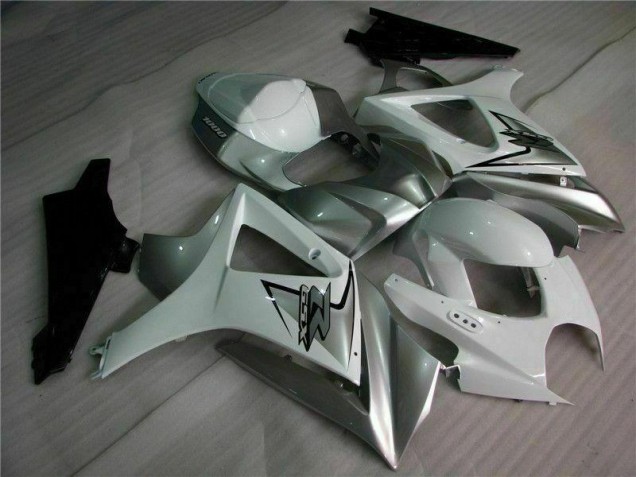 Cheapest 2007-2008 Silver White Suzuki GSXR 1000 K7 Motorbike Fairing UK Cheapest 2007-2008 Silver White Suzuki GSXR 1000 K7 Motorbike Fairing UK
