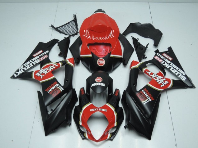 Cheapest 2007-2008 Matte Lucky Strike Suzuki GSXR 1000 K7 Motorcycle Bodywork UK
