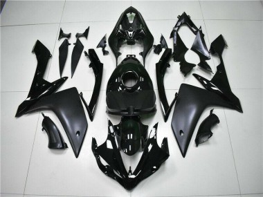 Cheapest 2007-2008 Glossy Matte Black Yamaha YZF R1 Motorcycle Bodywork UK