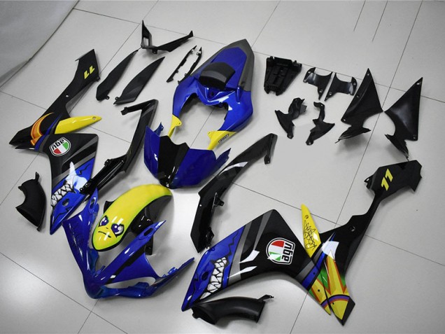 Cheapest 2007-2008 Blue Shark Yamaha YZF R1 Motorcycle Fairing Kit UK Cheapest 2007-2008 Blue Shark Yamaha YZF R1 Motorcycle Fairing Kit UK