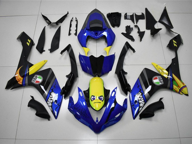 Cheapest 2007-2008 Blue Shark Yamaha YZF R1 Motorcycle Fairing Kit UK Cheapest 2007-2008 Blue Shark Yamaha YZF R1 Motorcycle Fairing Kit UK