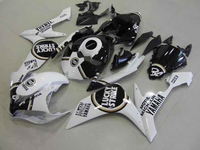 Cheapest 2007-2008 Black Lucky Strike Yamaha YZF R1 Moto Fairings UK Cheapest 2007-2008 Black Lucky Strike Yamaha YZF R1 Moto Fairings UK