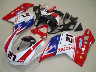 Cheapest 2007-2014 Xerox 21 Ducati 848 1098 1198 Moto Fairings UK