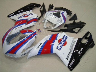 Cheapest 2007-2014 Martini Ducati 848 1098 1198 Motorcycle Fairing Kits UK