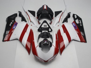 Cheapest 2007-2014 Generali with No Logo Ducati 848 1098 1198 Motorcycle Fairings Kits UK