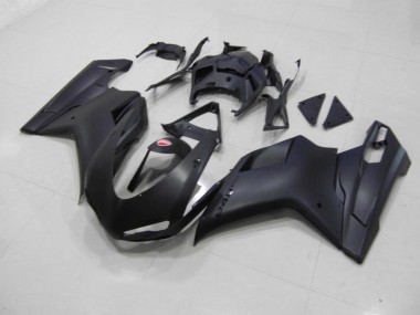 Cheapest 2007-2014 Matte Black Black Sticker Ducati 848 1098 1198 Motorcycle Fairing UK