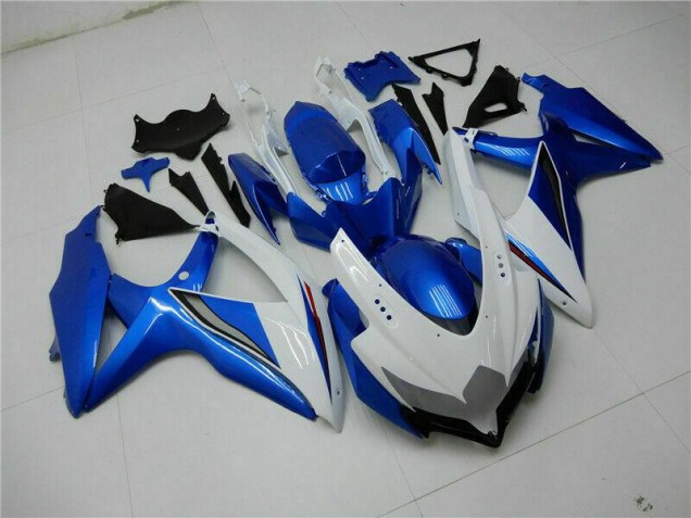 Cheapest 2008-2010 Blue White Suzuki GSXR 600/750 Bike Fairing UK Cheapest 2008-2010 Blue White Suzuki GSXR 600/750 Bike Fairing UK