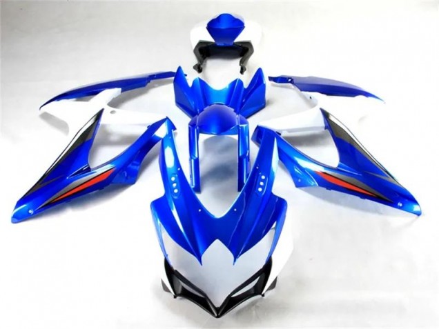 Cheapest 2008-2010 Blue White Suzuki GSXR 600/750 Bike Fairings UK Cheapest 2008-2010 Blue White Suzuki GSXR 600/750 Bike Fairings UK