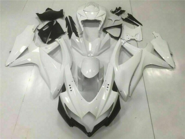 Cheapest 2008-2010 White Suzuki GSXR 600/750 Motorcylce Fairings UK Cheapest 2008-2010 White Suzuki GSXR 600/750 Motorcylce Fairings UK