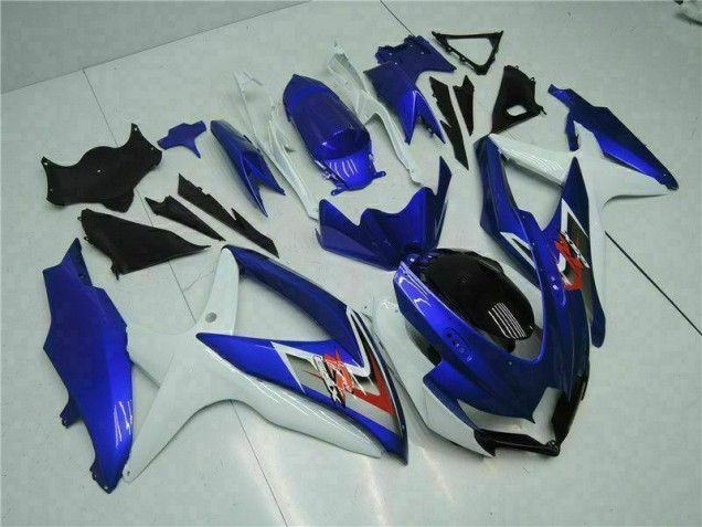 Cheapest 2008-2010 Blue White Suzuki GSXR 600/750 Motorcycle Fairings UK Cheapest 2008-2010 Blue White Suzuki GSXR 600/750 Motorcycle Fairings UK