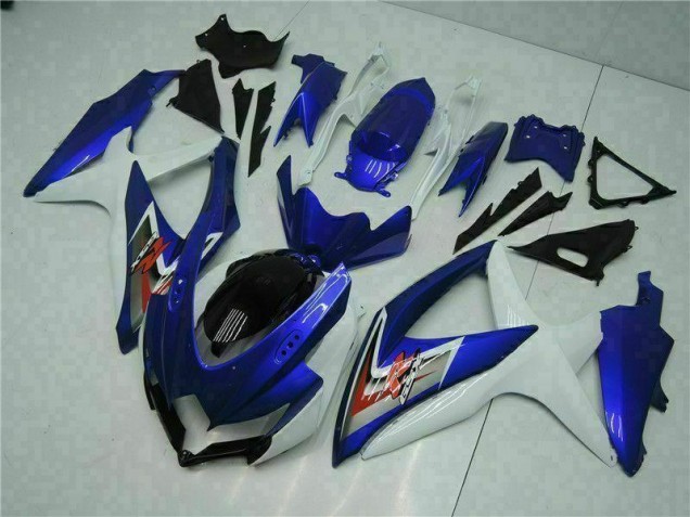 Cheapest 2008-2010 Blue White Suzuki GSXR 600/750 Motorbike Fairing UK Cheapest 2008-2010 Blue White Suzuki GSXR 600/750 Motorbike Fairing UK