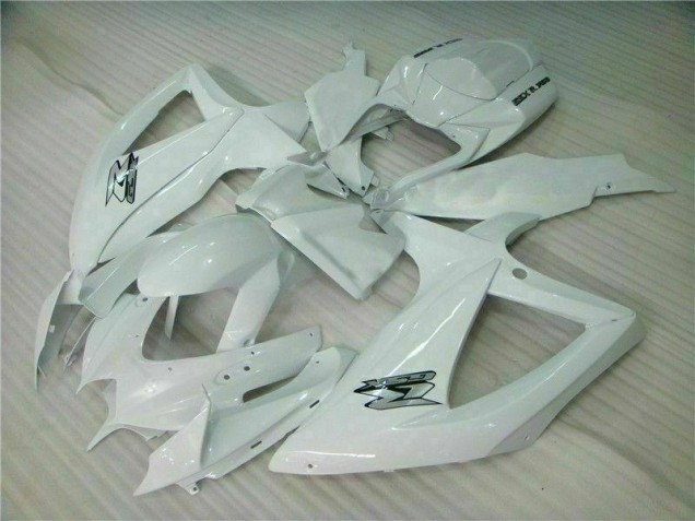 Cheapest 2008-2010 White Suzuki GSXR 600/750 Bike Fairing Kit UK Cheapest 2008-2010 White Suzuki GSXR 600/750 Bike Fairing Kit UK
