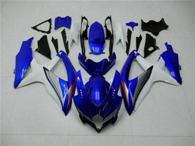 Cheapest 2008-2010 Blue White Suzuki GSXR 600/750 Motorcycle Fairing Kit UK Cheapest 2008-2010 Blue White Suzuki GSXR 600/750 Motorcycle Fairing Kit UK