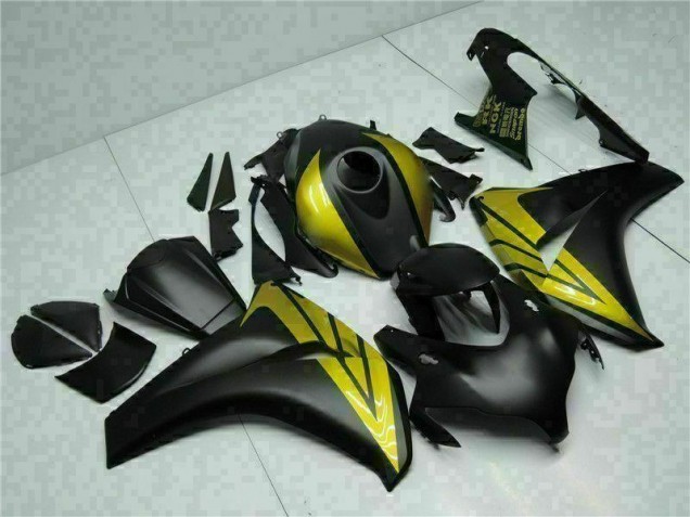Cheapest 2008-2011 Black Gold Honda CBR1000RR Replacement Motorcycle Fairings UK Cheapest 2008-2011 Black Gold Honda CBR1000RR Replacement Motorcycle Fairings UK