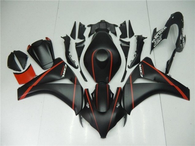Cheapest 2008-2011 Matte Black Red Honda CBR1000RR Motorcycle Fairing UK Cheapest 2008-2011 Matte Black Red Honda CBR1000RR Motorcycle Fairing UK