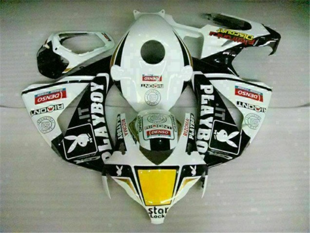 Cheapest 2008-2011 White Black Playboy Honda CBR1000RR Motorbike Fairing UK Cheapest 2008-2011 White Black Playboy Honda CBR1000RR Motorbike Fairing UK